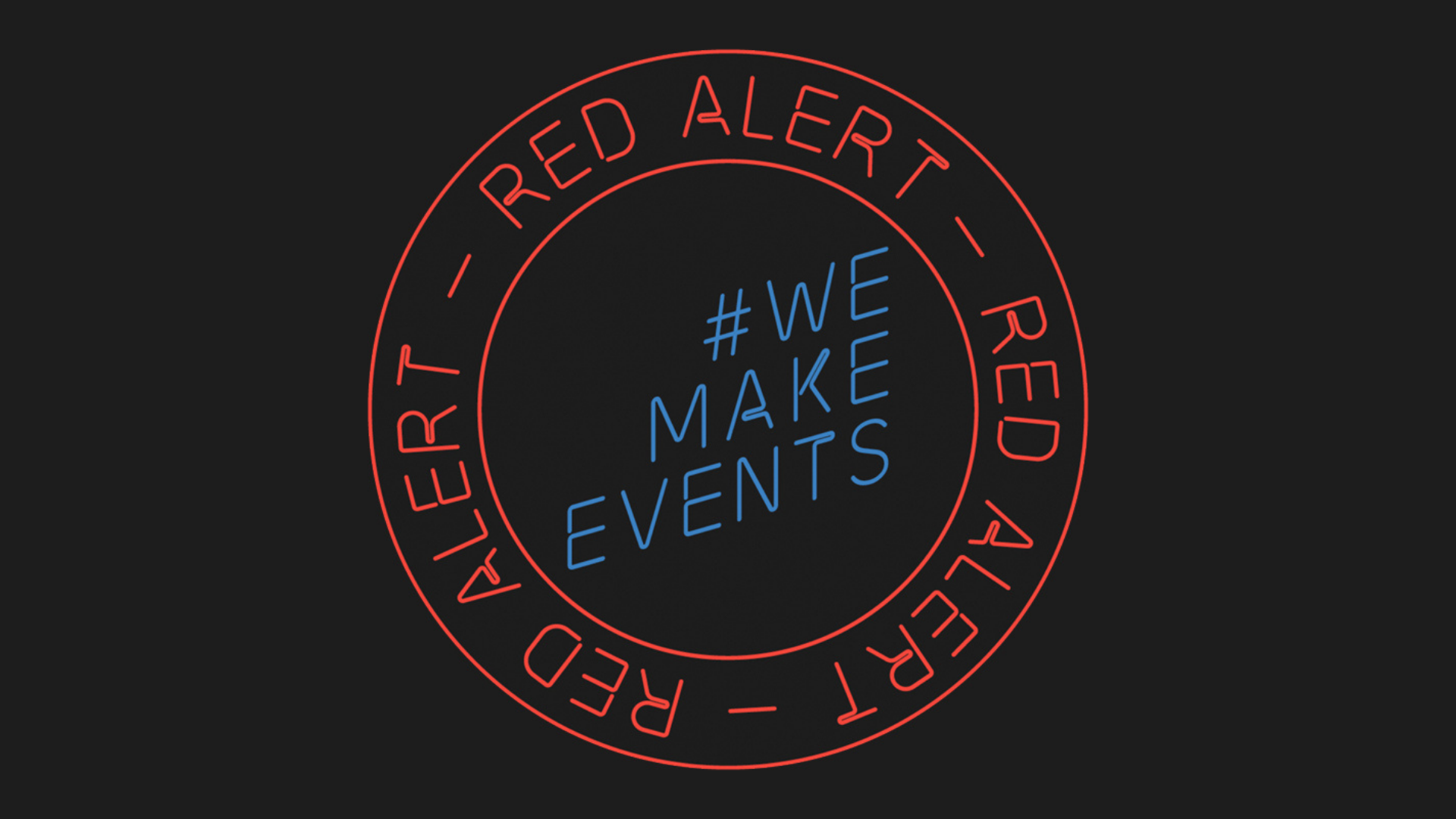 We Make Events nos ilumina de rojo 