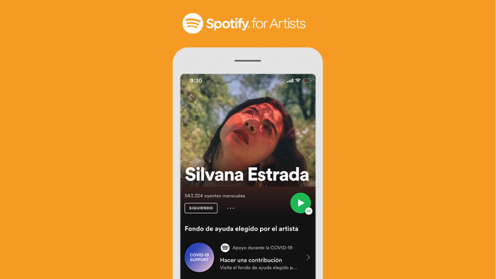 Spotify habilita función de Recaudación de fondo para artistas en América Latina 