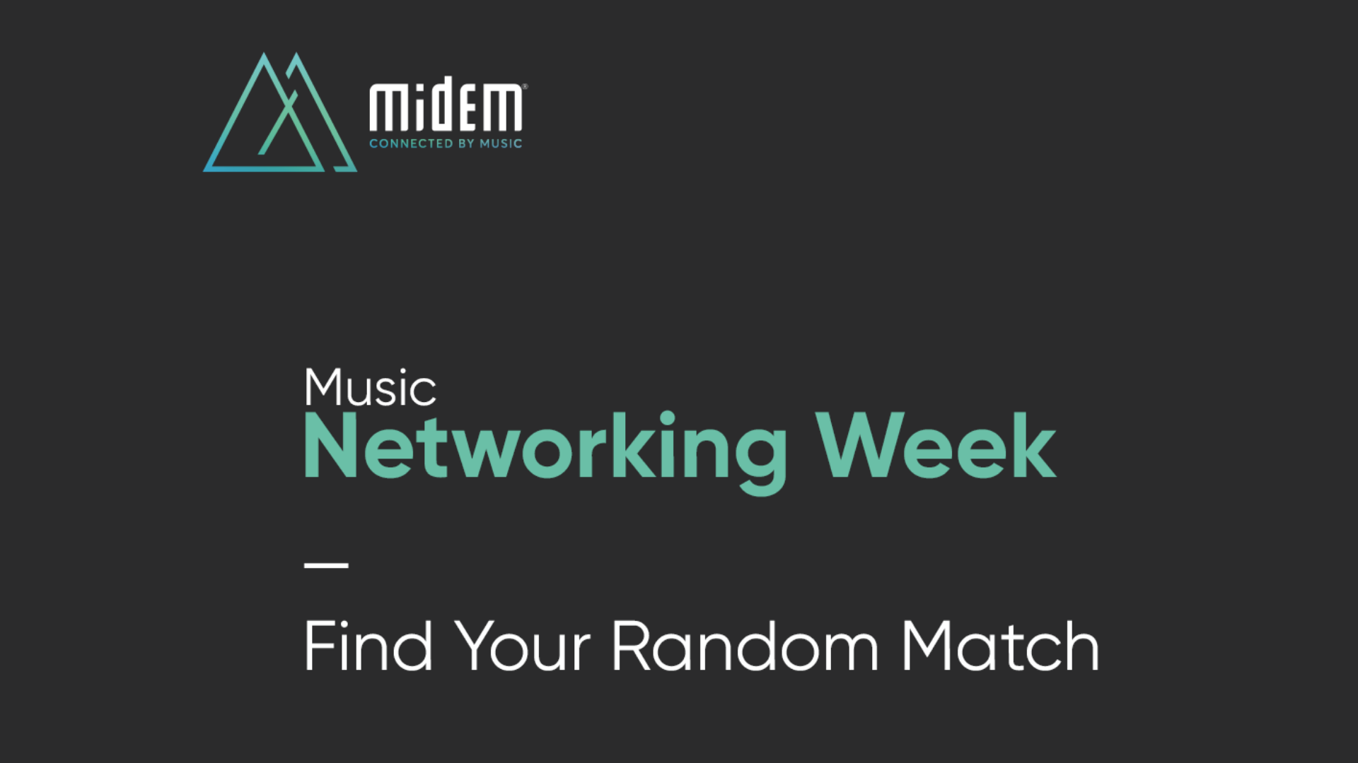 No te pierdas Midem Music Networking Week