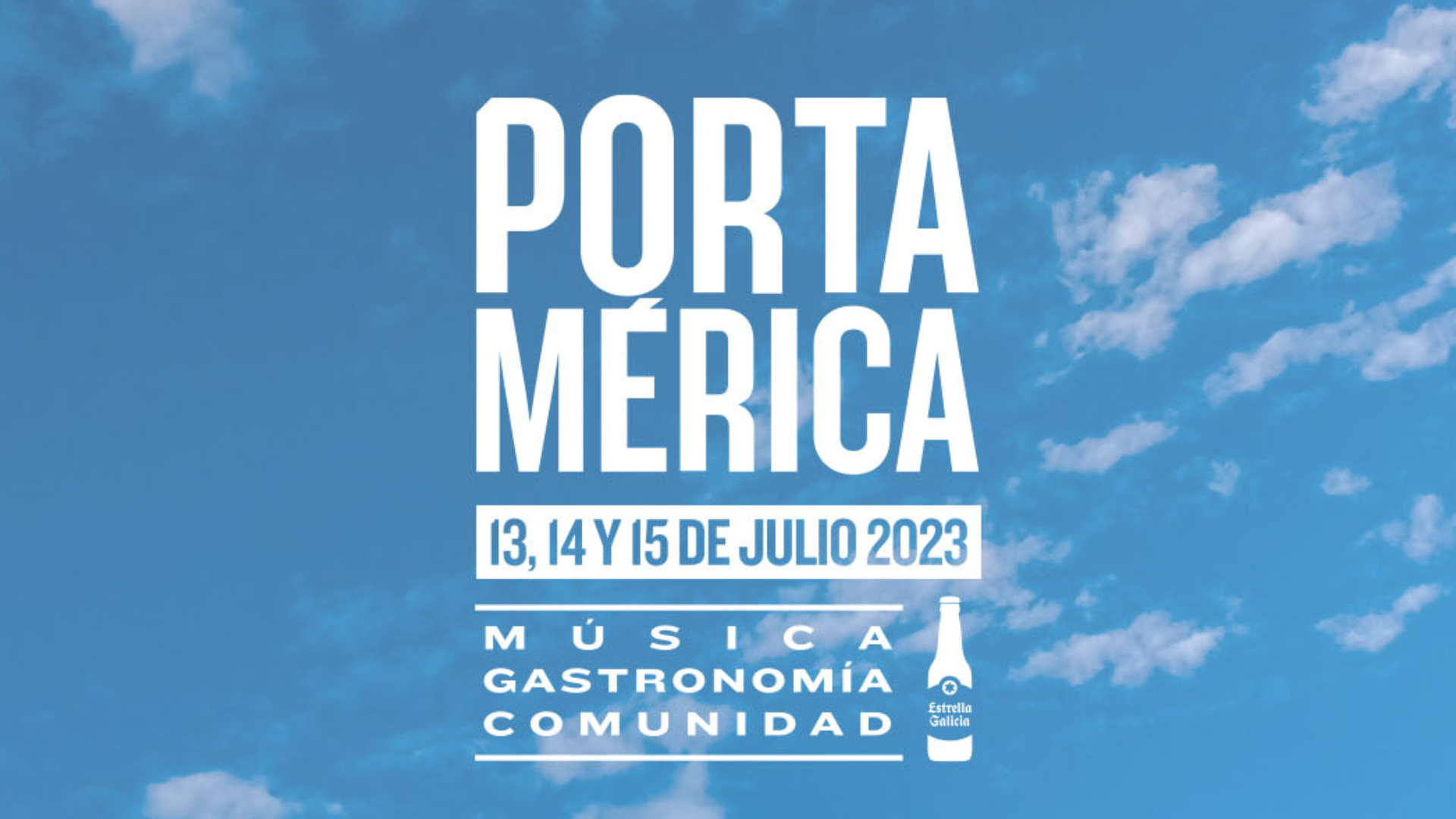 PortAmérica España anuncia sus fechas 2023: 13, 14 y 15 de julio 